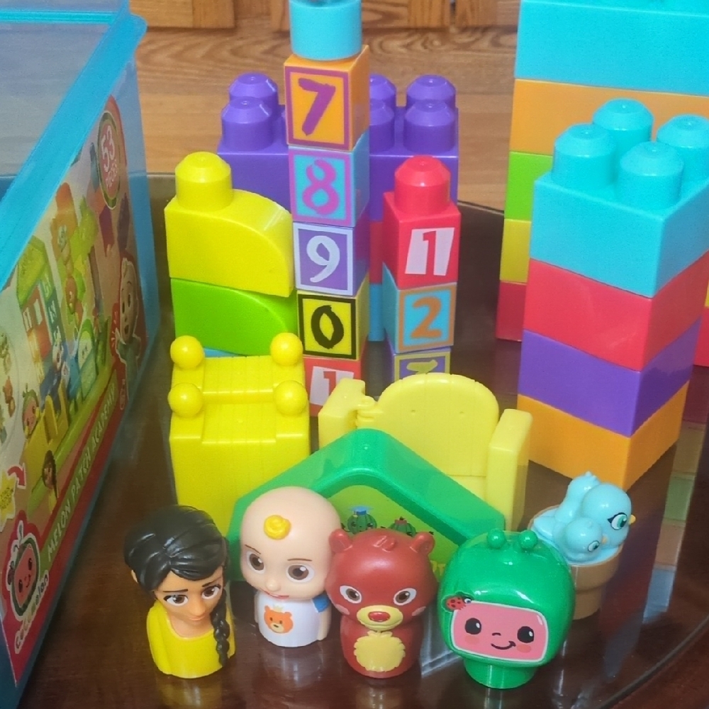 Cocomelon 53-Piece Colorful Building Blocks Set - Picture 2 of 5
